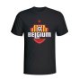 Belgium Country Logo T-shirt (black) - Kids