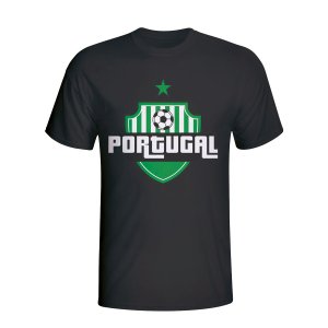 Portugal Country Logo T-shirt (black)