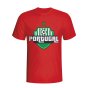 Portugal Country Logo T-shirt (red)