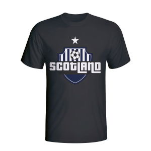 Scotland Country Logo T-shirt (black)