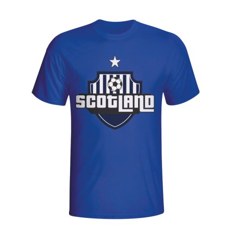Scotland Country Logo T-shirt (blue) - Kids