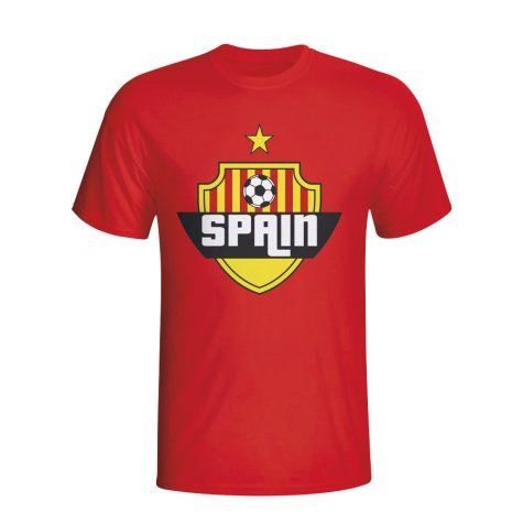 Spain Country Logo T-shirt (red)
