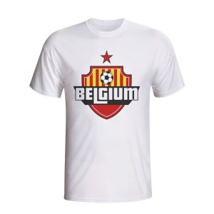 Belgium Country Logo T-shirt (white) - Kids
