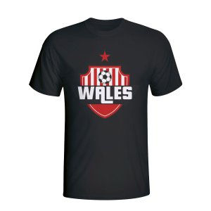 Wales Country Logo T-shirt (black)