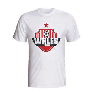 Wales Country Logo T-shirt (white) - Kids