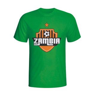 Zambia Country Logo T-shirt (green)