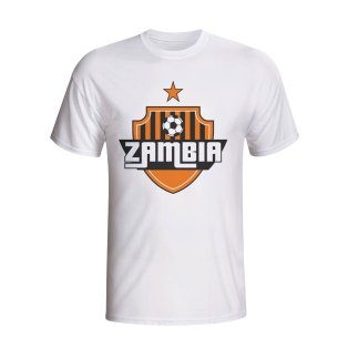 Zambia Country Logo T-shirt (white) - Kids