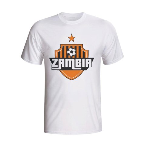 Zambia Country Logo T-shirt (white)