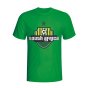 South Africa Country Logo T-shirt (green)
