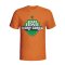 Ivory Coast Country Logo T-shirt (orange) - Kids