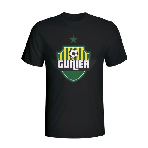 Guinea Country Logo T-shirt (black)