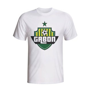 Gabon Country Logo T-shirt (white) - Kids
