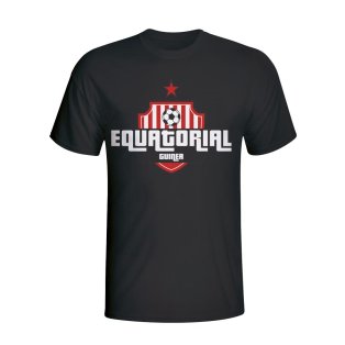 Equatorial Guinea Country Logo T-shirt (black)
