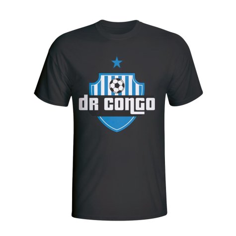Dr Congo Country Logo T-shirt (black)