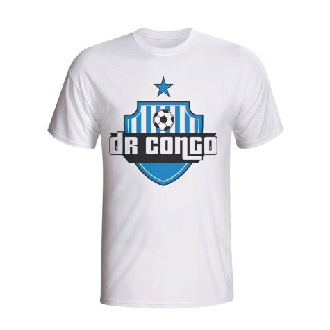 Dr Congo Country Logo T-shirt (white) - Kids