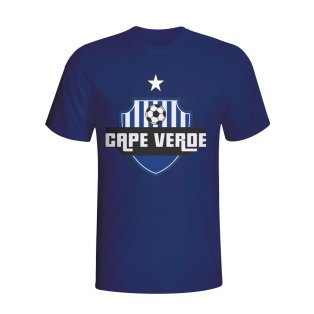 Cape Verde Country Logo T-shirt (navy) - Kids