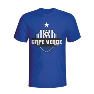 Cape Verde Country Logo T-shirt (blue)