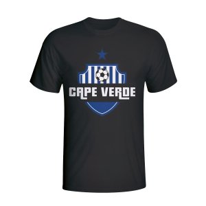 Cape Verde Country Logo T-shirt (black) - Kids