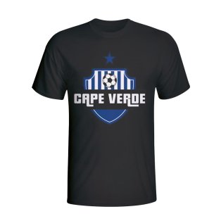 Cape Verde Country Logo T-shirt (black)