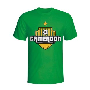 Cameroon Country Logo T-shirt (green) - Kids