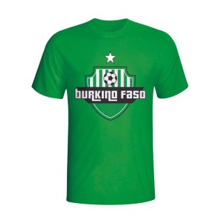 Burkino Faso Country Logo T-shirt (green)