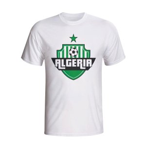 Algeria Country Logo T-shirt (white)
