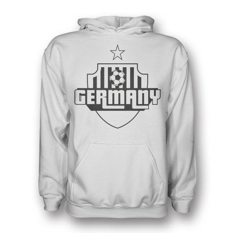 Germany Country Logo Hoody (white) - Kids