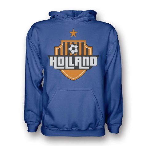 Holland Country Logo Hoody (blue) - Kids