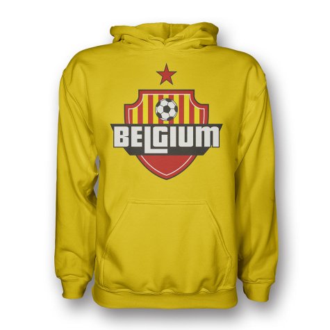 Belgium Country Logo Hoody (yellow)