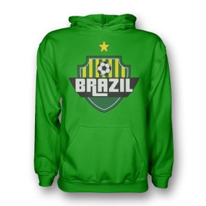 Brazil Country Logo Hoody (green)