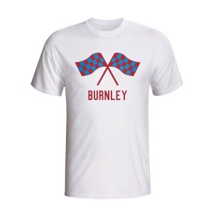 Burnley Waving Flags T-shirt (white) - Kids