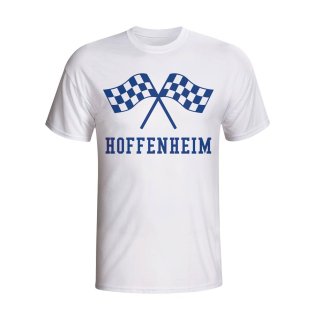 Hoffenheim Waving Flags T-shirt (white) - Kids