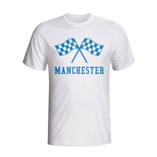Man City Waving Flags T-shirt (white)