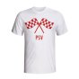 Psv Waving Flags T-shirt (white) - Kids