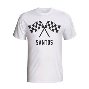 Santos Waving Flags T-shirt (white)