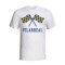 Villarreal Waving Flags T-shirt (white) - Kids