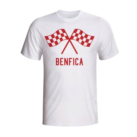 Benfica Waving Flags T-shirt (white) - Kids