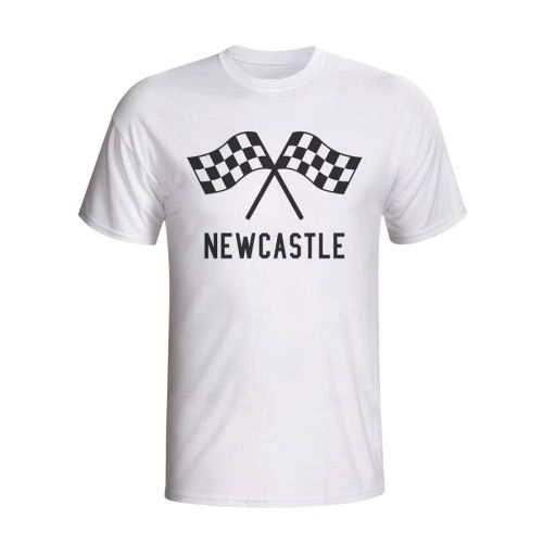 Newcastle Waving Flags T-shirt (white)