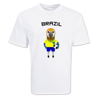 Brazil Mascot Soccer T-shirt