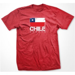 Chile Soccer T-shirt (red)