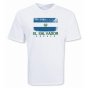 El Salvador Soccer T-shirt (white)