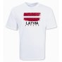 Latvia Soccer T-shirt