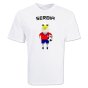 Serbia Mascot Soccer T-shirt