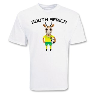 South Africa Mascot Soccer T-shirt