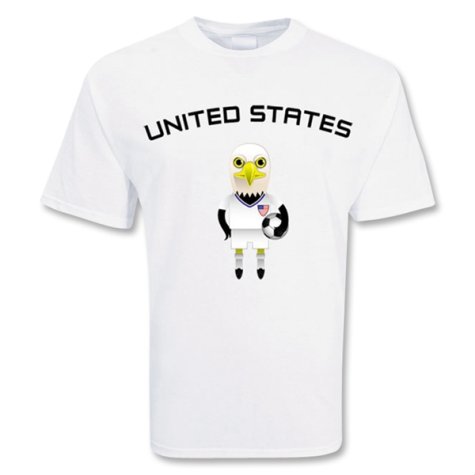 Usa Mascot Soccer T-shirt