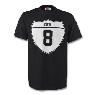 Mesut Ozil Germany Crest Tee (black)
