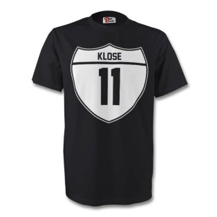 Miroslav Klose Germany Crest Tee (black)