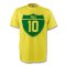 Pele Brazil Crest Tee (yellow) - Kids