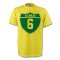 Roberto Carlos Brazil Crest Tee (yellow) - Kids