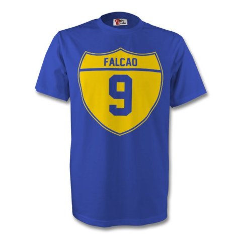 Radamel Falcao Colombia Crest Tee (blue)